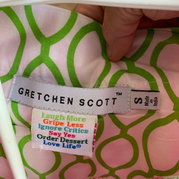 Gretchen Scott split neck tunic. Worn once - Picture 2 of 5